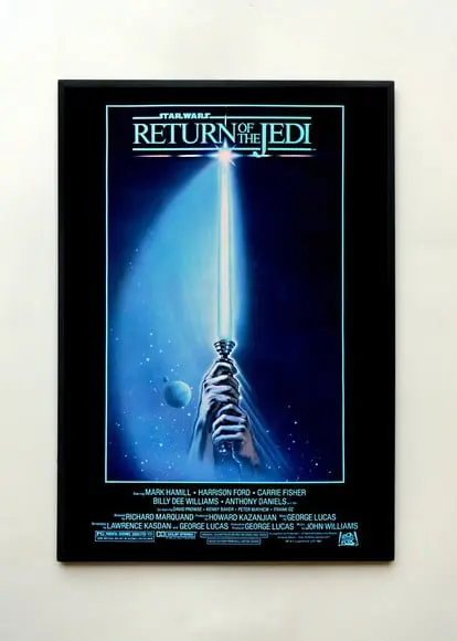 Quadro Star Wars O Retorno de Jedi Mod. 02