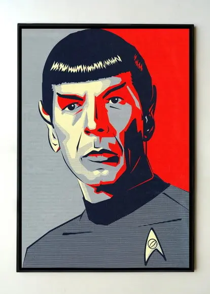 Quadro Startrek Spock