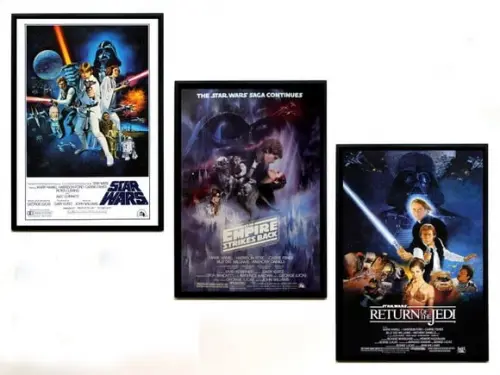 Quadros Star Wars (Trilogia clássica)