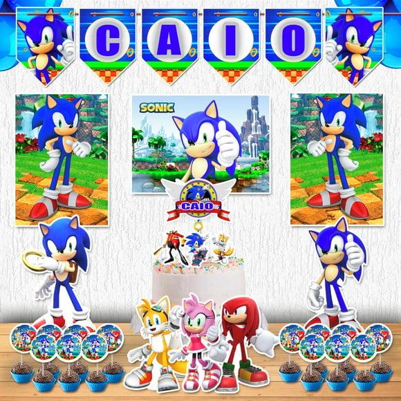 Festa Sonic Festa em Casa Decoração