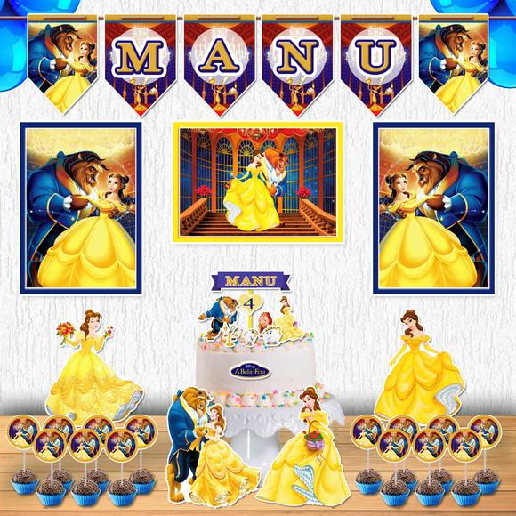 Festa Princesa Bela e a Fera Festa em Casa Decoração