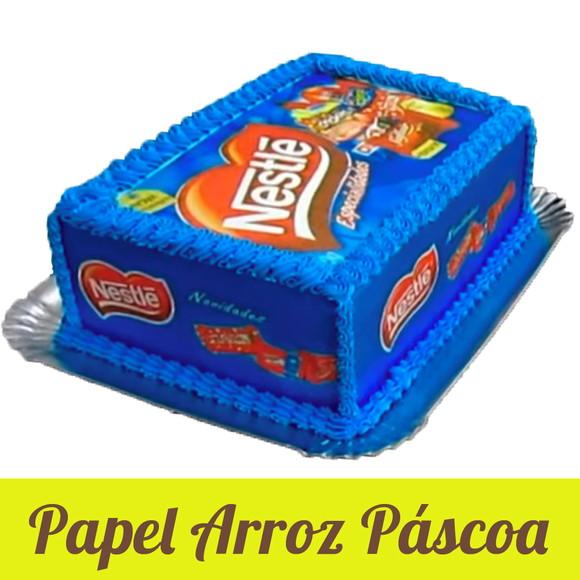 Kit 2 Papel arroz Caixa de Bombom + 8 Faixas Lateral
