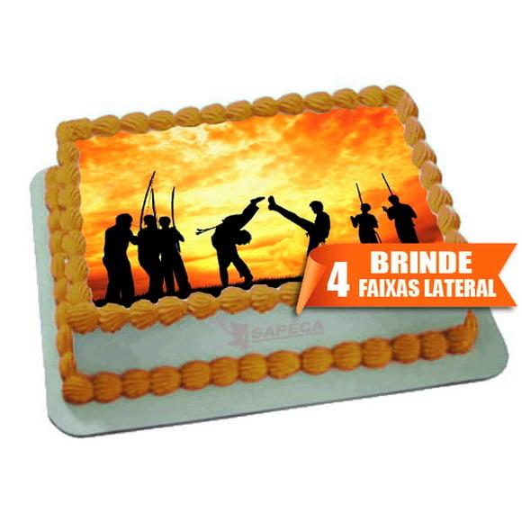Papel arroz Capoeira Cultura + Brinde Faixas Laterais