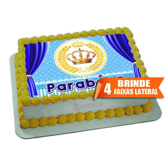 Papel arroz Coroa Príncipe + Brinde Faixas Laterais