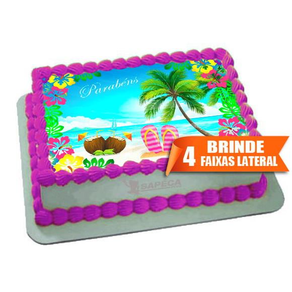 Papel arroz Ferias Hawai + Brinde Faixas Laterais