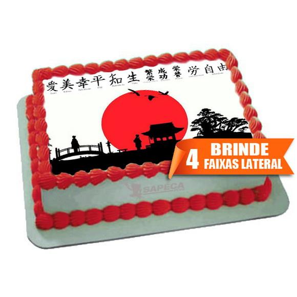 Papel arroz Japão + Brinde Faixas Laterais