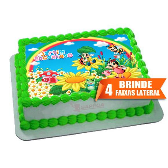 Papel arroz Jardim Encantado + Brinde Faixas Lateral