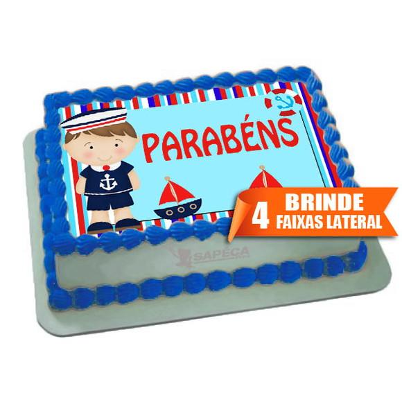 Papel arroz Marinheiro + Brinde Faixas Laterais