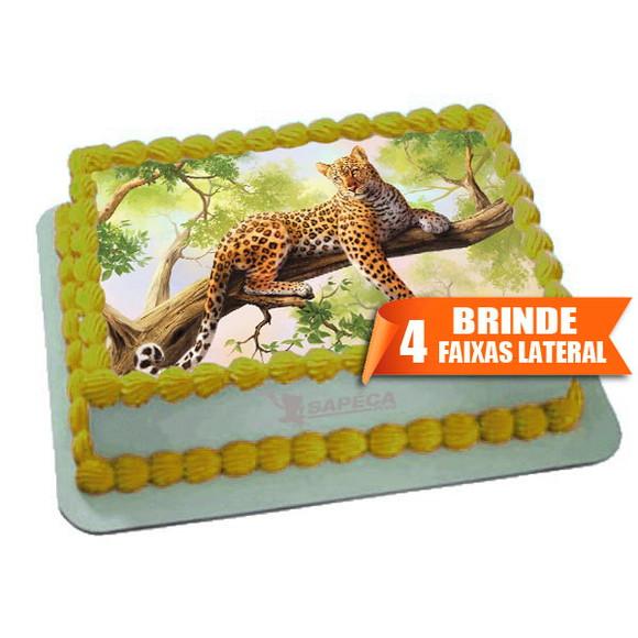 Papel arroz Onça + Brinde Faixas Laterais