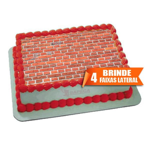 Papel arroz Parede Muro + Brinde Faixas Laterais