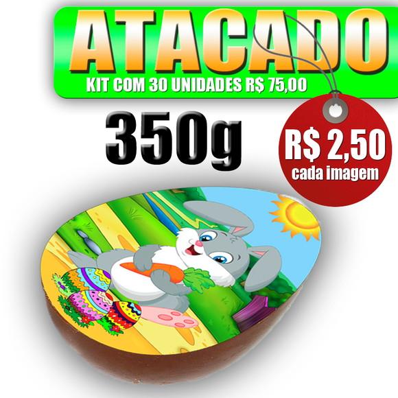 Papel Arroz Pascoa Ovos Colher 350grs 30 Unidades