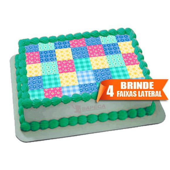 Papel arroz Retalhos + Brinde Faixas Laterais