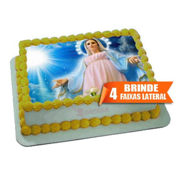Papel arroz Santas imaculada + Brinde Faixas Laterais
