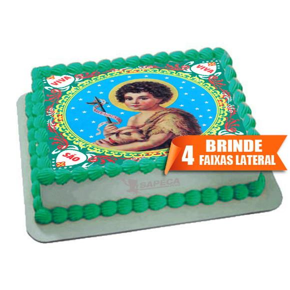 Papel arroz São João +Brinde Faixa Lateral