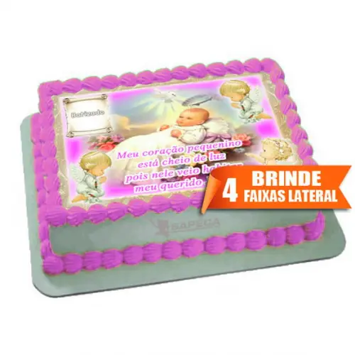 Papel arroz Aladim Genio + Brinde Faixas Laterais