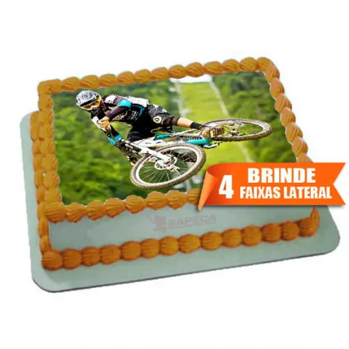 Papel arroz Bicicleta Ciclista + Brinde