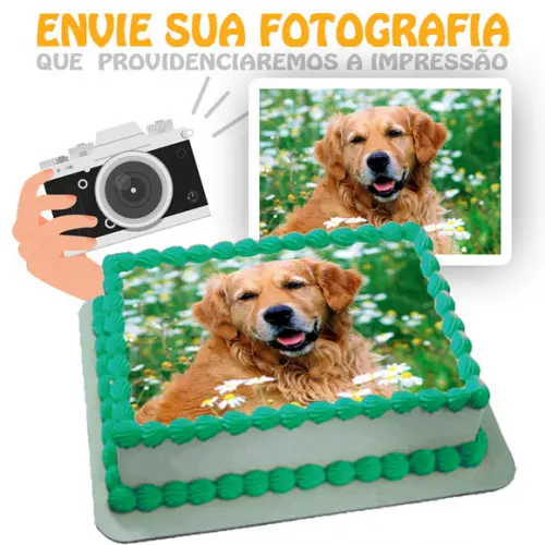 Papel Arroz Cachorro a Dama Envie Sua Imagem