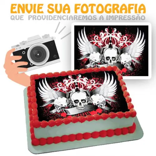 Papel Arroz com Sua Foto Sobrenatural