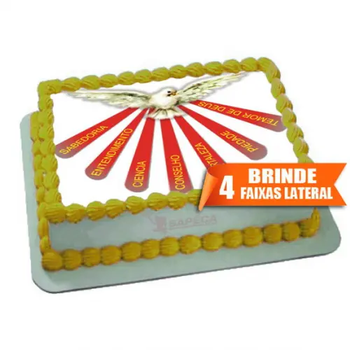 Papel arroz Crisma + Brinde Faixas Laterais