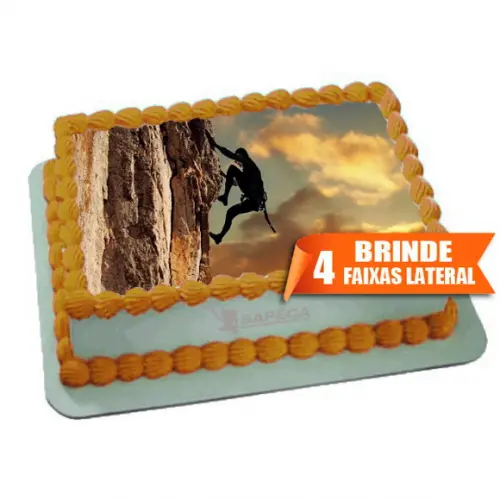 Papel arroz Esporte Radical Escalada+ Brinde Faixas Laterais
