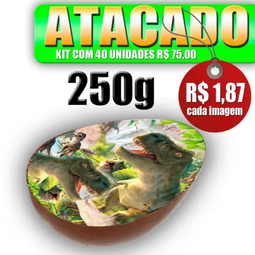 Papel Arroz Pascoa Ovos Colher 250grs 40 Unidades