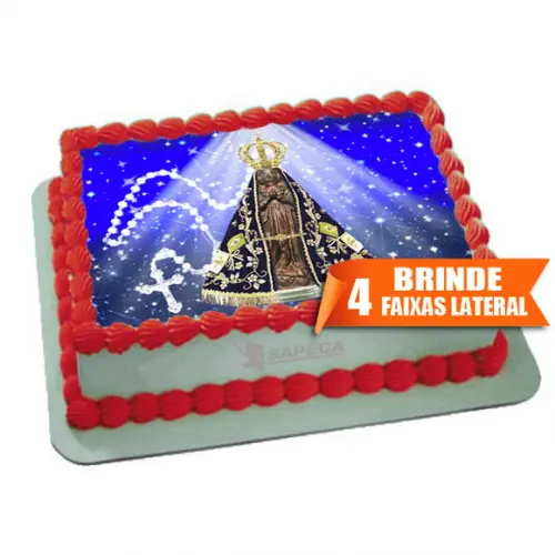 Papel arroz Santa Aparecida +Brinde Faixa Lateral