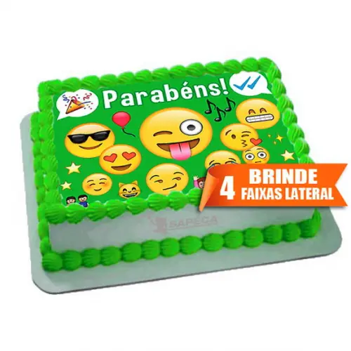 Papel arroz Whatsapp Zap + Brinde Faixas Laterais
