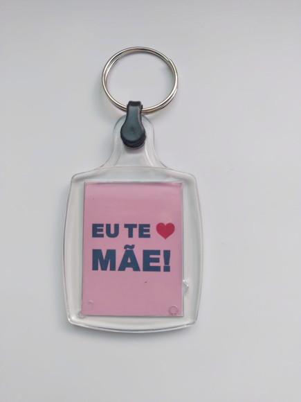 Chaveiro de Acrílico Personalizado Dia das Mães