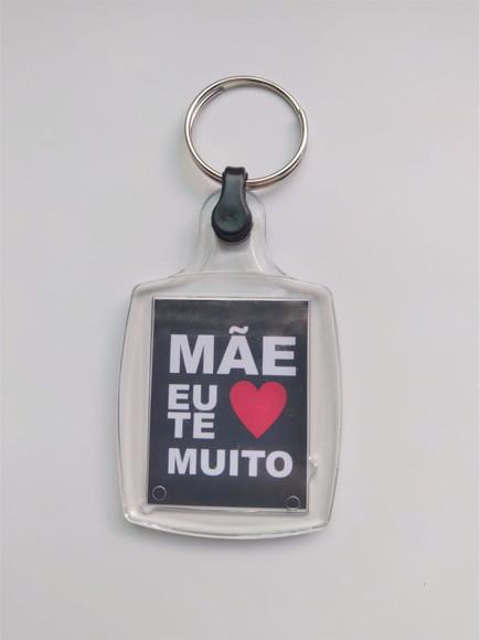 Chaveiro de Acrílico Personalizado Dia das Mães