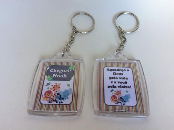 Chaveiro de Acrílico Personalizado Nascimento