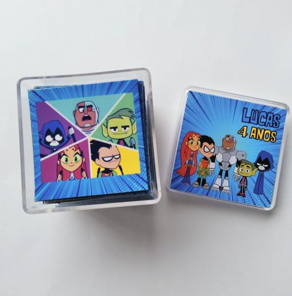 Jogo da Memória Personalizado Jovens Titãs