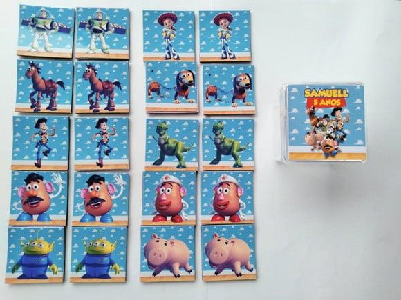 Jogo da Memória Personalizado Toy Story