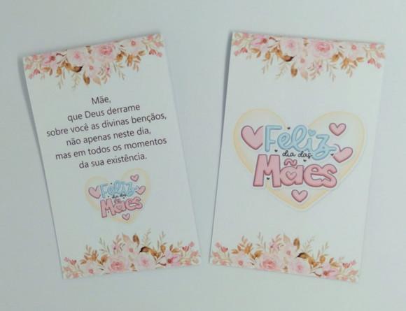 Lembrancinha Dia das Mães Marcador de Páginas Magnético