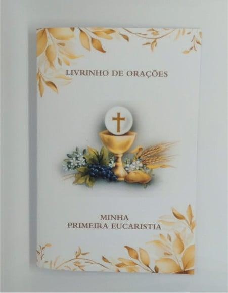 Lembrancinha Livrinho de Orações 1ª Comunhão / Eucaristia