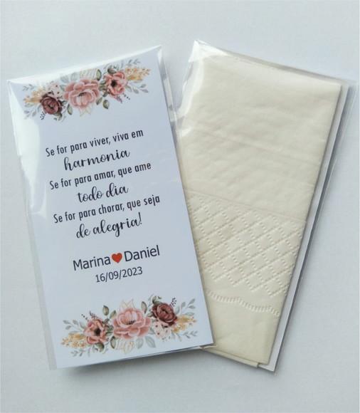 Lencinho Lágrimas de Alegria Personalizado