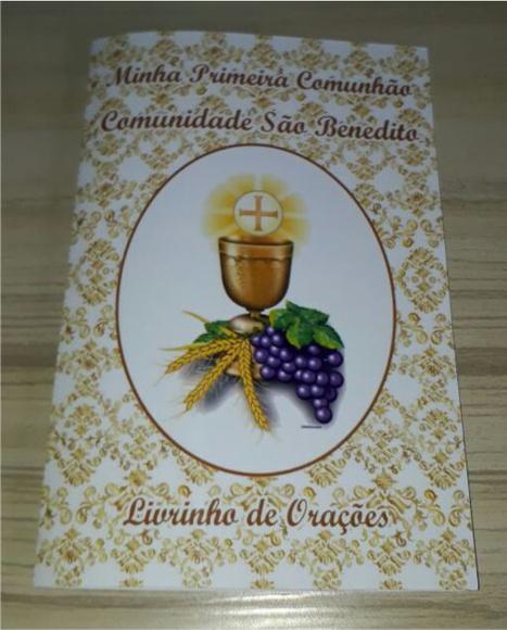 Livrinho de Orações Primeira Comunhão / Eucaristia