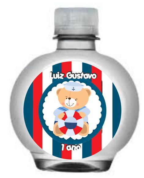 Rótulo Personalizado para Água Redonda
