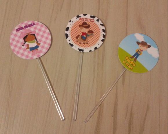 Topper para Doces Fazendinha