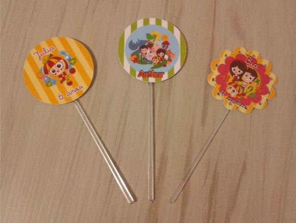 Topper para Doces Sitio do Pica Pau