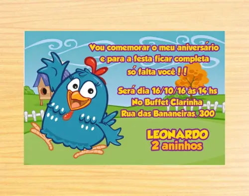 Arte Convite Digital - Qualquer tema