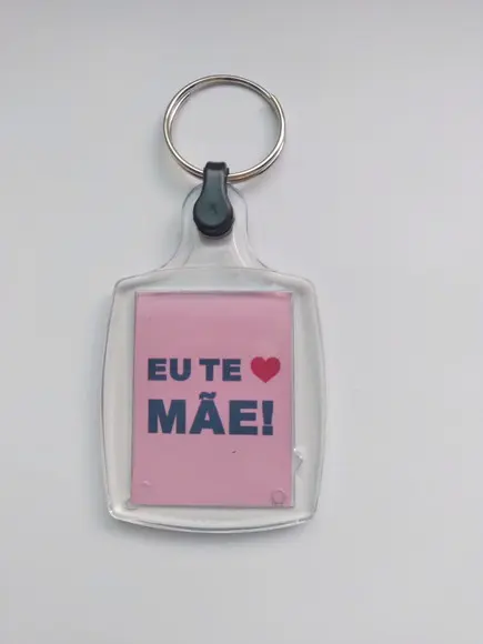 Chaveiro de Acrílico Personalizado Dia das Mães