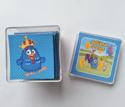Jogo da Memória Personalizado Galinha Pintadinha