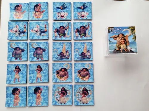 Jogo da Memória Personalizado Moana
