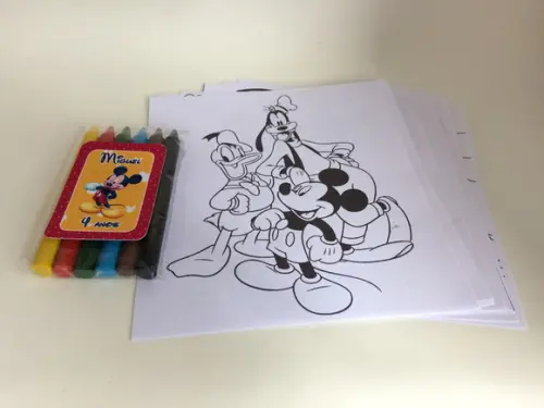 Kit Colorir Personalizado Mickey