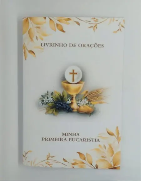 Lembrancinha Livrinho de Orações 1ª Comunhão / Eucaristia