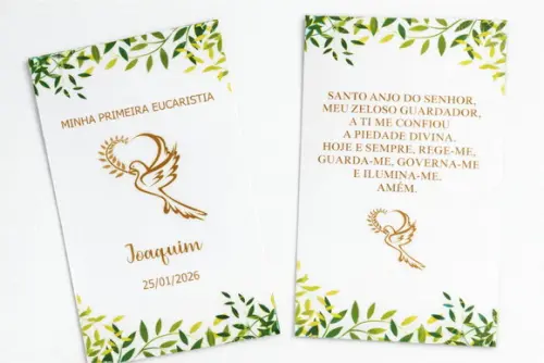 Lembrancinha Marcador de Páginas Magnético 1ª Eucaristia