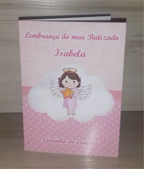 Livrinho de Orações Batizado Menina