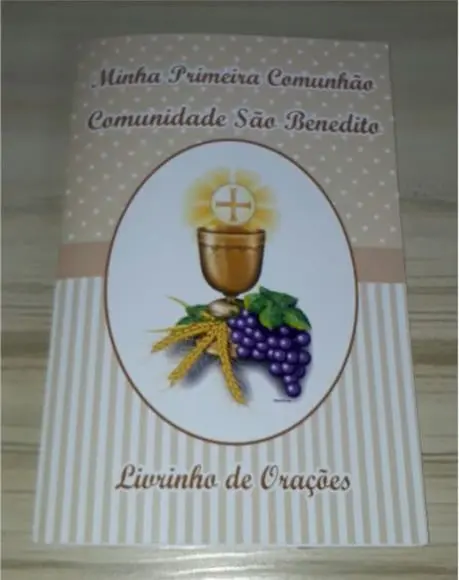 Livrinho de Orações Primeira Comunhão / Eucaristia
