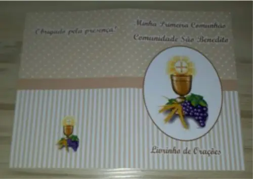Livrinho de Orações Primeira Comunhão / Eucaristia