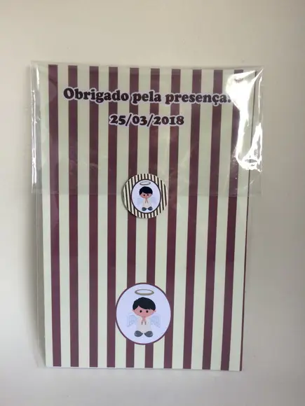 Mini Bíblia Personalizada Batizado Menino
